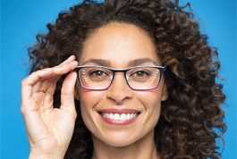 Woman wearing Neurolens